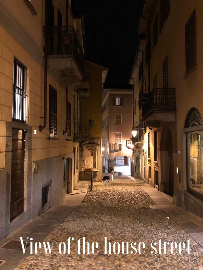 La Via Degli Artisti Apartment Arona Bagian luar foto
